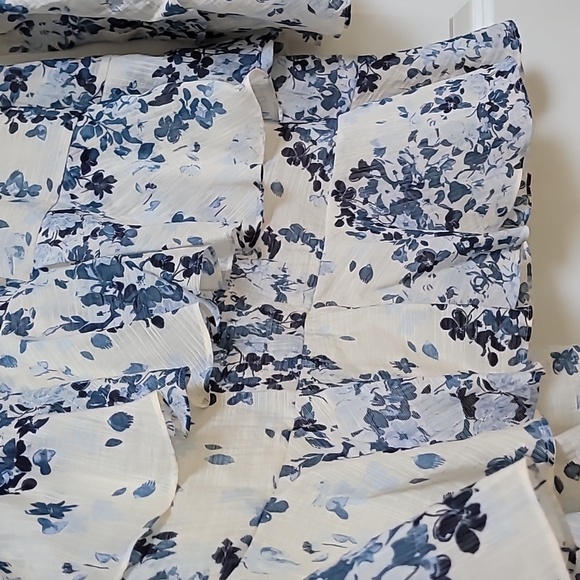 Anthropologie Maeve Long-Sleeve V-Neck Mini Swing Dress - Picture 7 of 11